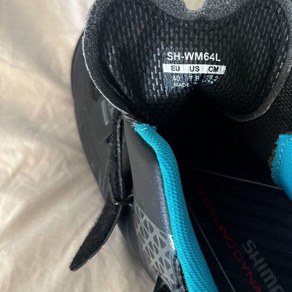 Shimano WM64 TORBAL Mountain Bike Shoes with SPD Cleats EU Womens 40 - Picture 7 of 12